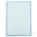 Lockerblatt Notebook Business Frosted PP Cover-Bindemittel